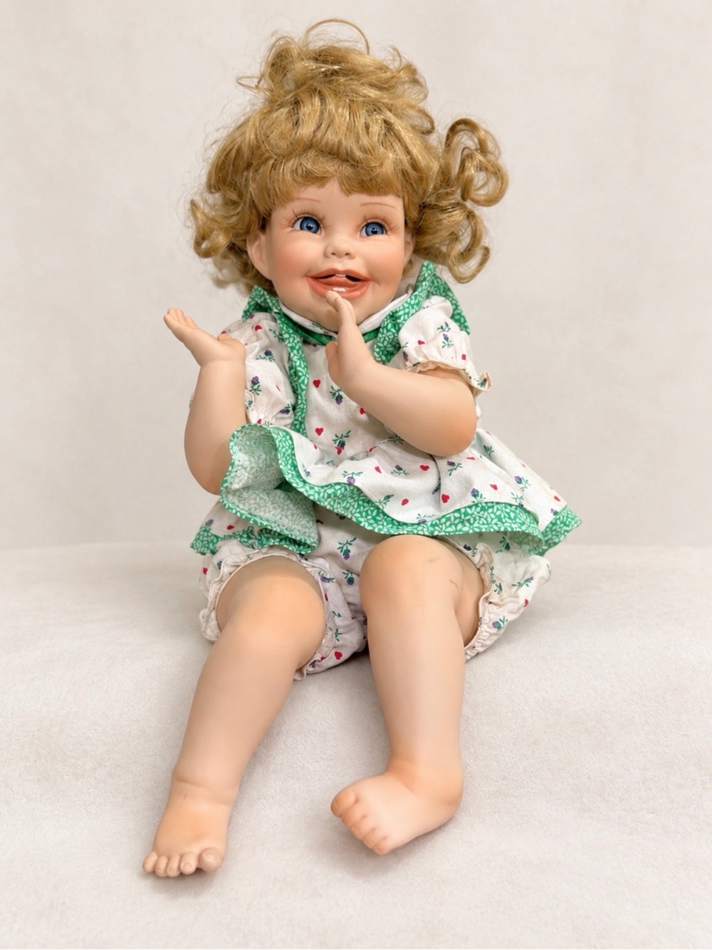 Heritage collection Shannon porcelain doll sculptured by C. M.Rolfe #3194C